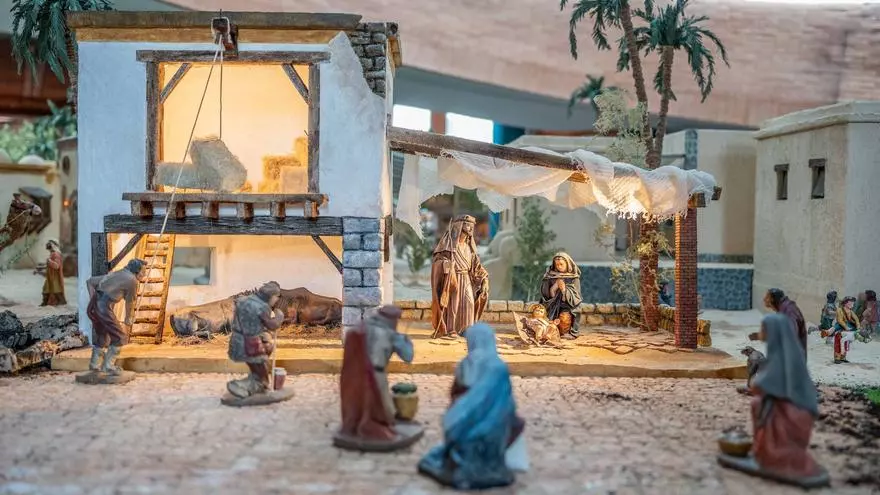 VIDEO | Caminito al portal de Belén más esperado y realista de Mérida