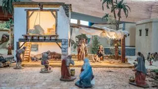 Caminito al portal de Belén más esperado y realista de Mérida