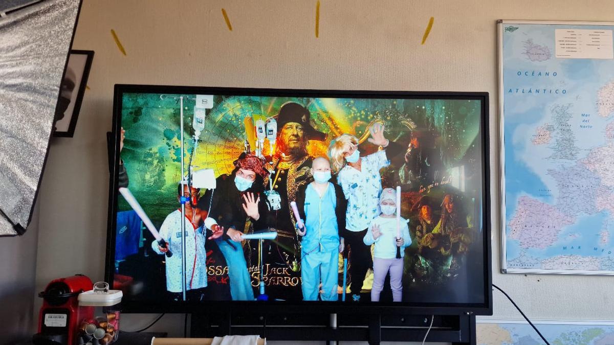 Imagen del taller realizado en el Hospital Doctor Balmis de Alicante