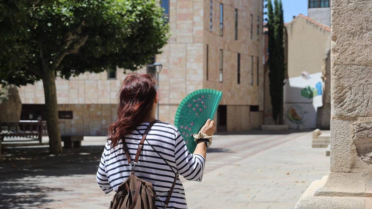 Ola de calor en Zamora.