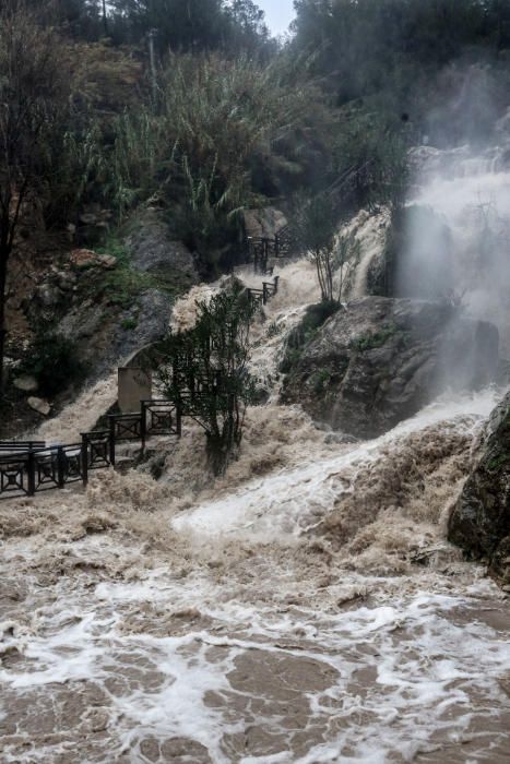 Fuentes del Algar y Callosa tras las lluvias