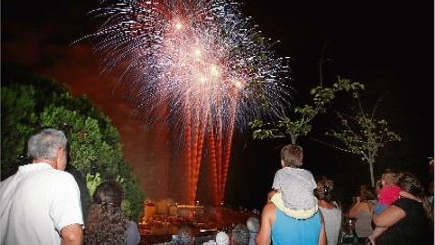 Imatge d&#039;un espectacle pirotècnic durant el Concurs Internacional de Focs d&#039;Artifici, l&#039;any passat a Blanes.