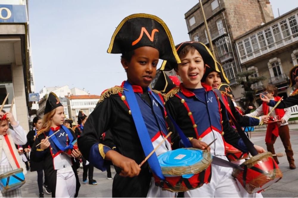 Así viven los niños la Reconquistiña de de Vigo