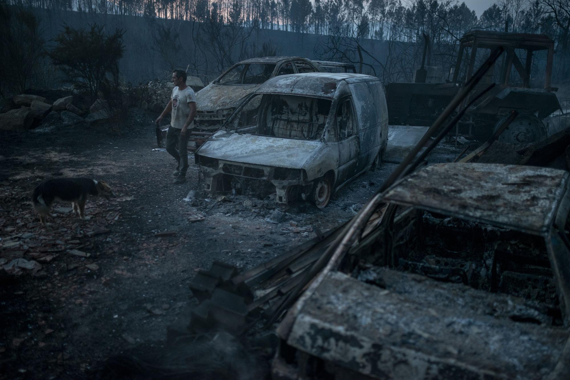 Incendio en Verín