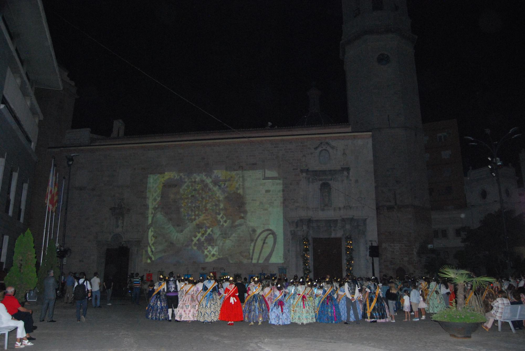 Acto de inauguración de las fiestas josefinas que se celebran del 8 al 12 de octubre en Burriana