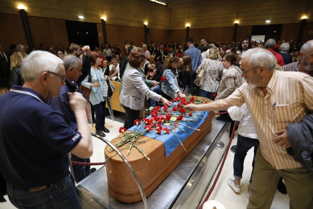 Funeral en Gijón por el abogado Adrián