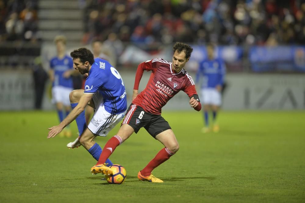 Mirandés - Oviedo, en imágenes