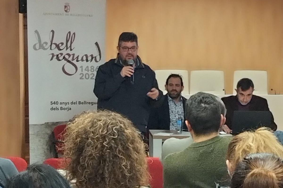 El alcalde Àlex Ruiz, en un acto reciente