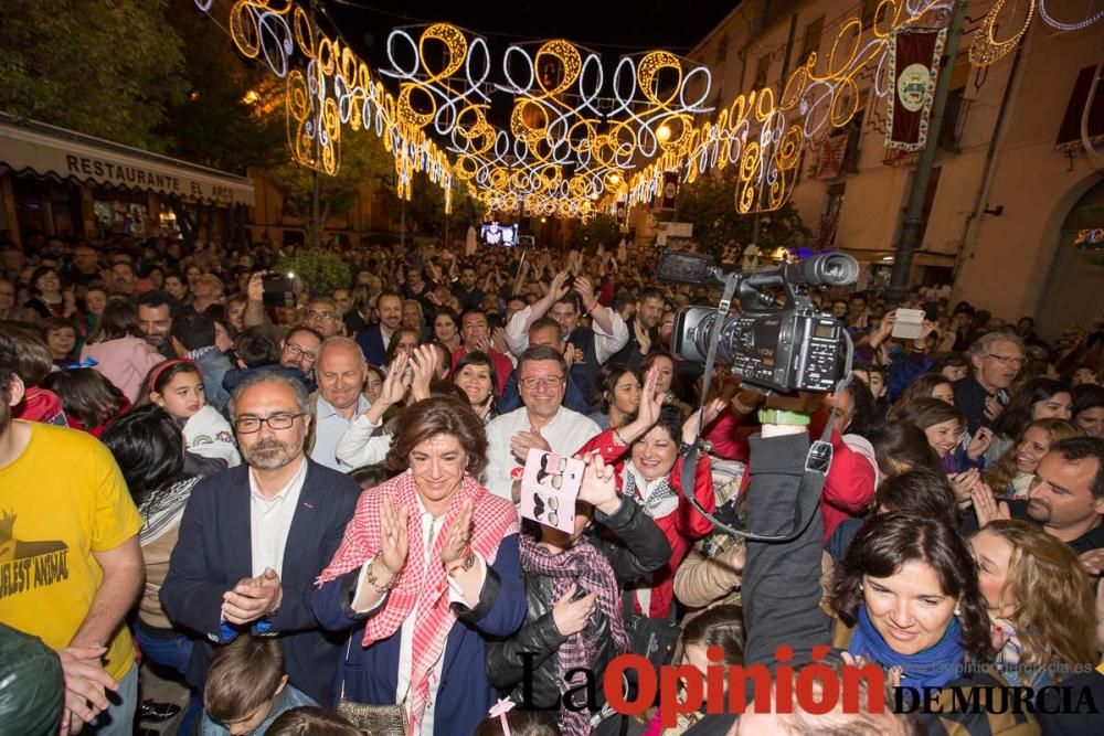 Entrada de bandas en Caravaca