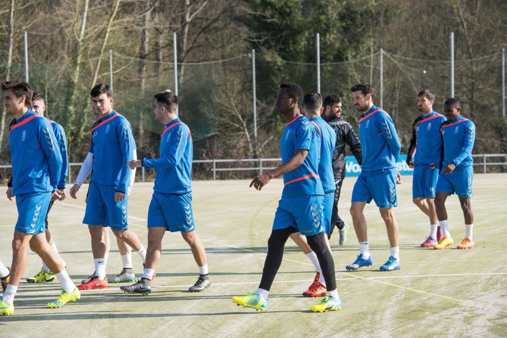 Entrenamiento del Real Oviedo