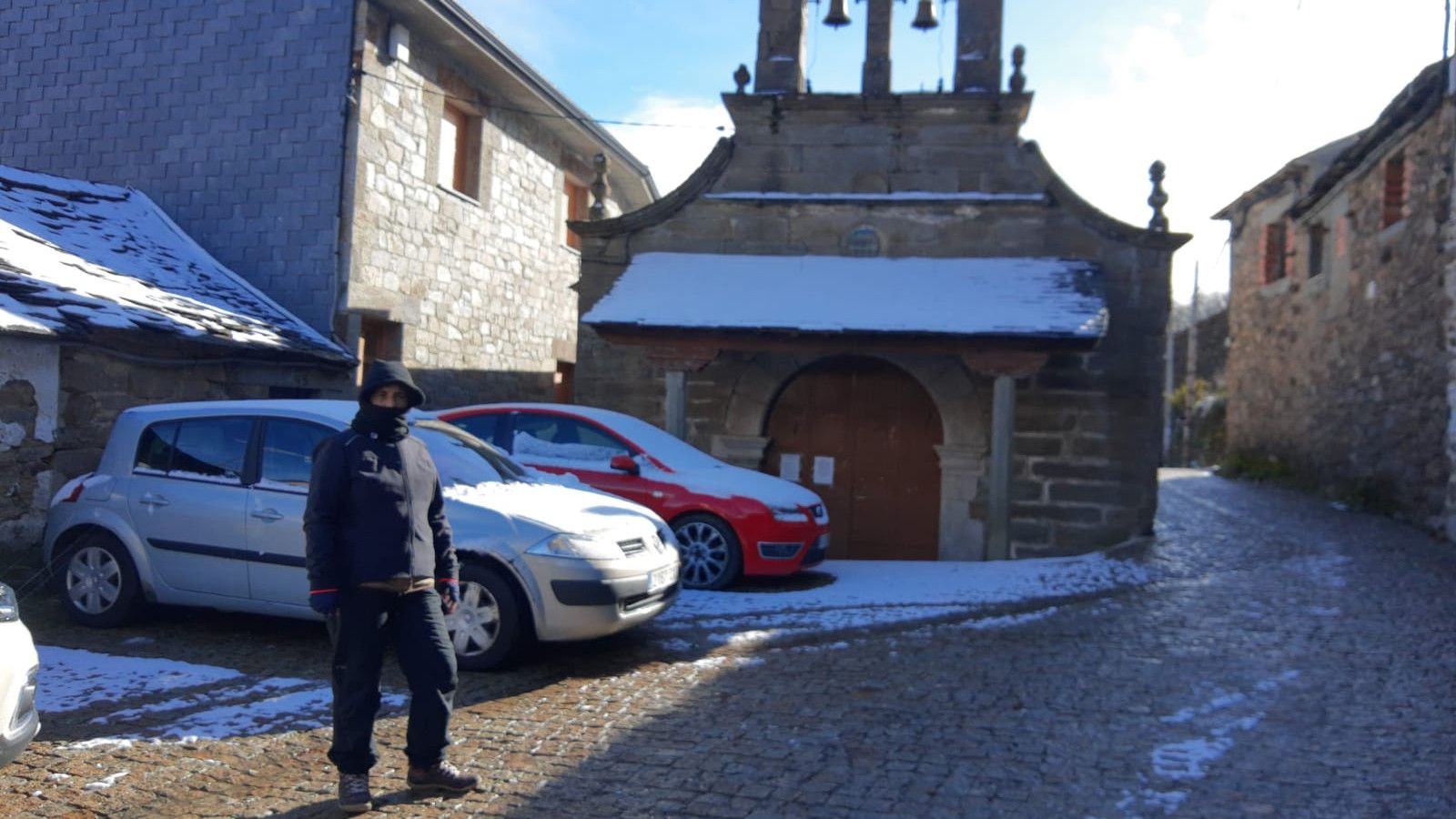 Nieve en Sanabria: el blanco vuelve a las montañas