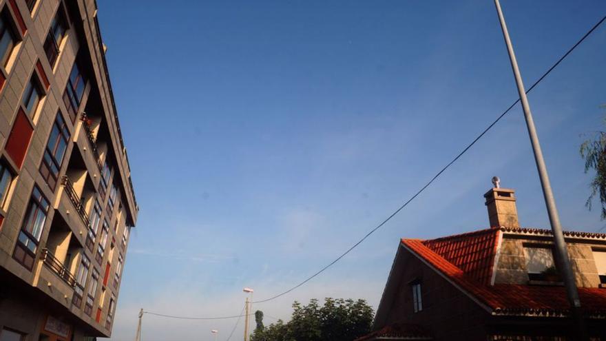 Puntos públicos de luz en Meaño. |  Iñaki Abella