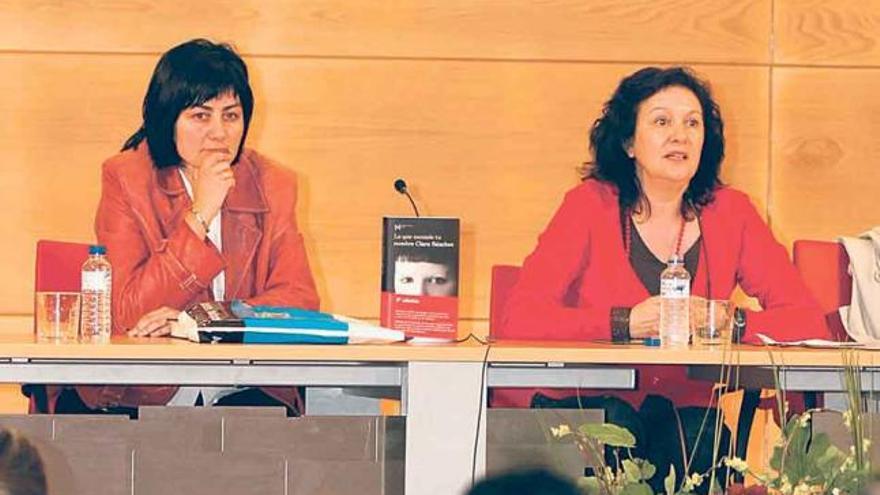 Por la izquierda, Ana Oliva Rodríguez y Clara Sánchez.