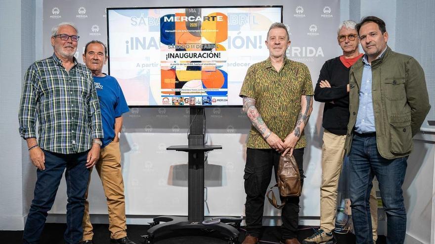 El arte contemporáneo de Mérida saldrá a la calle este sábado con el estreno de Mercarte