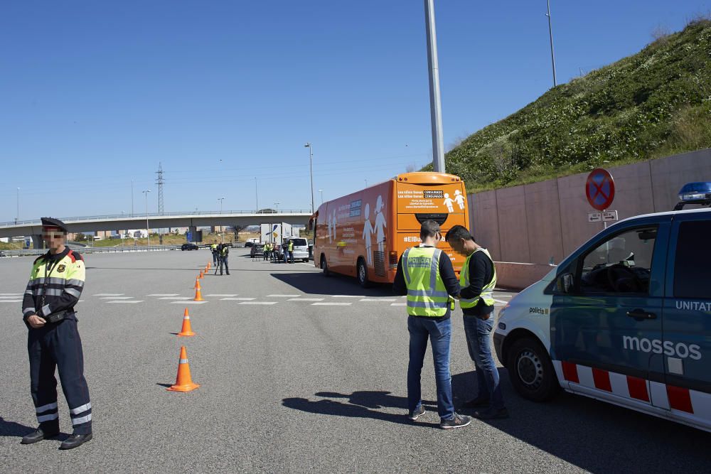 El bus d''Hazte Oir a Barcelona