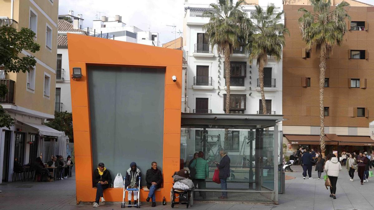 Plaza Camas durante una mañana.