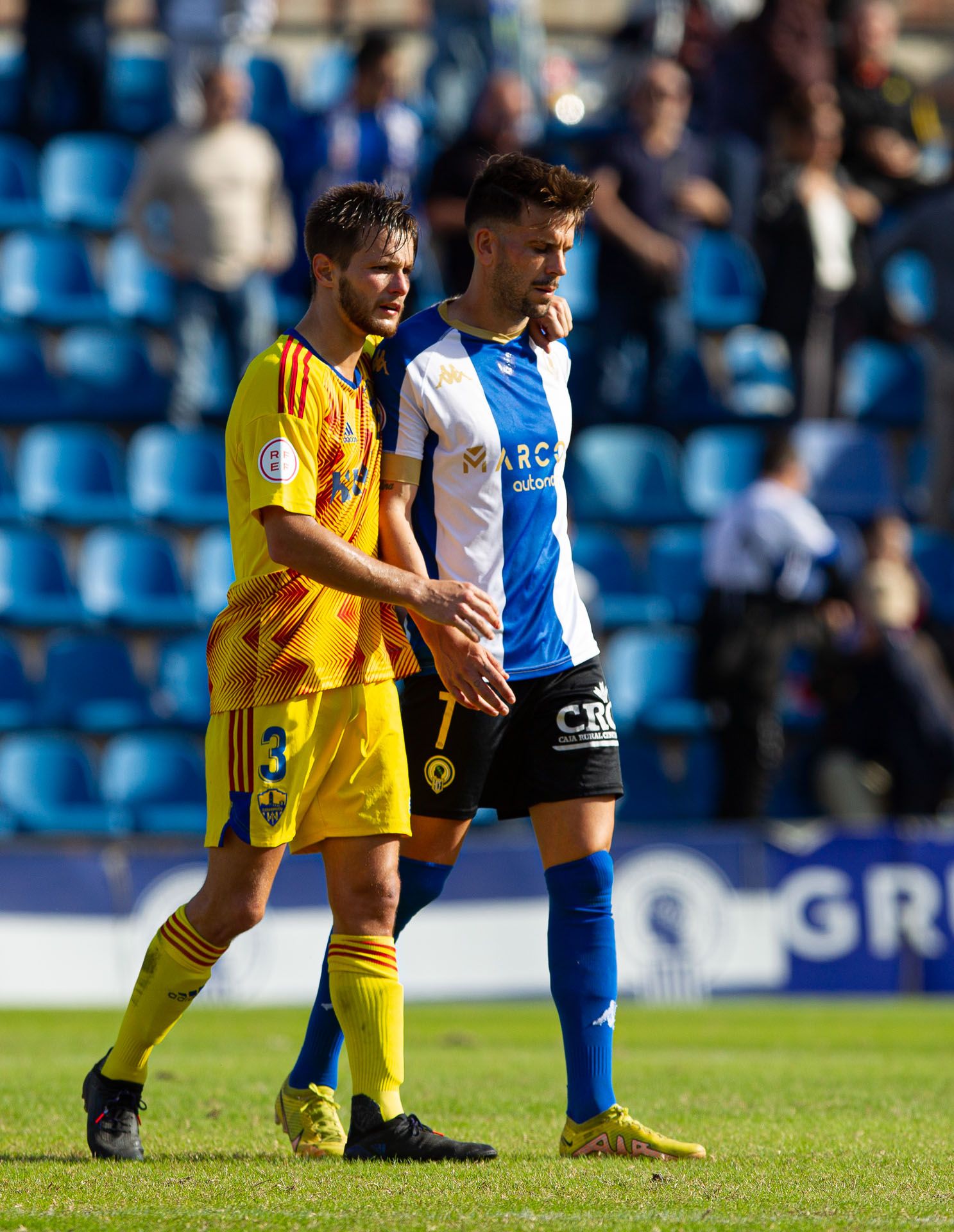 La afición del Hércules estalla tras la derrota frente al Lleida