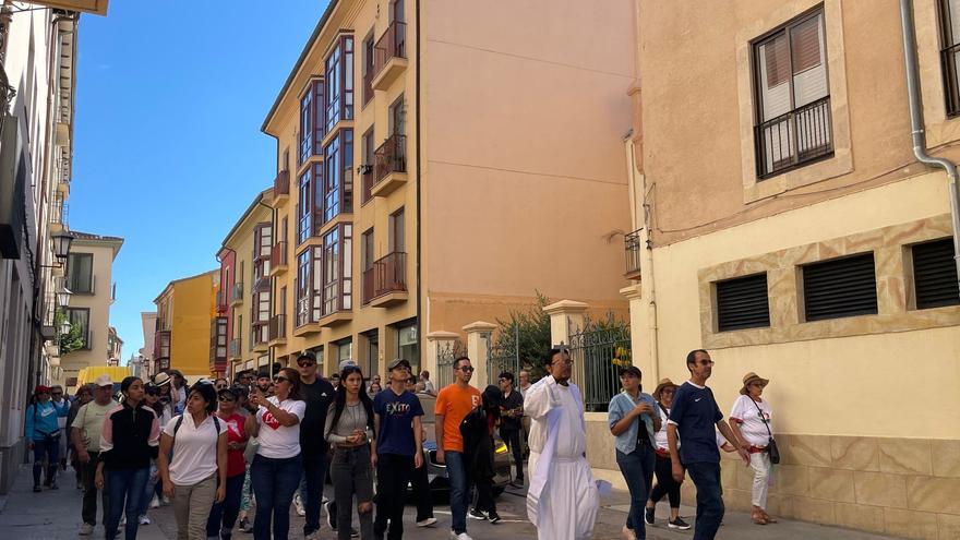 De Honduras a Portugal pasando por Zamora: la peregrinación de la fe de las JMJ