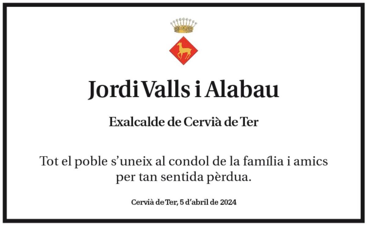 Jordi Valls i Alabau.