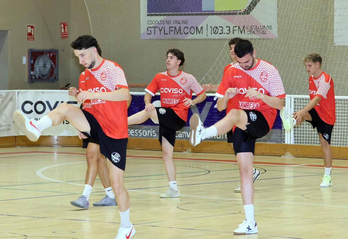 Totes les fotos del primer entrenament de la temporada 2026/27 del Covisa Manresa