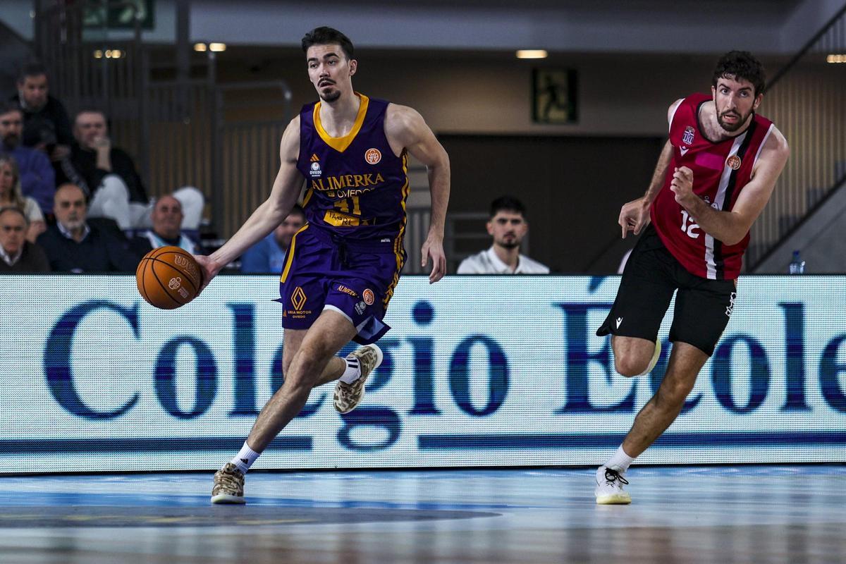 EN IMÁGENES: El Alimerka Oviedo Baloncesto se impone por 92-80 al Caesa Cartagena en el Palacio de los Deportes