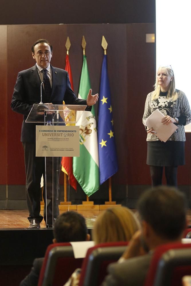 Susana Díaz inaugura el II Congreso de Emprendimiento Universitario