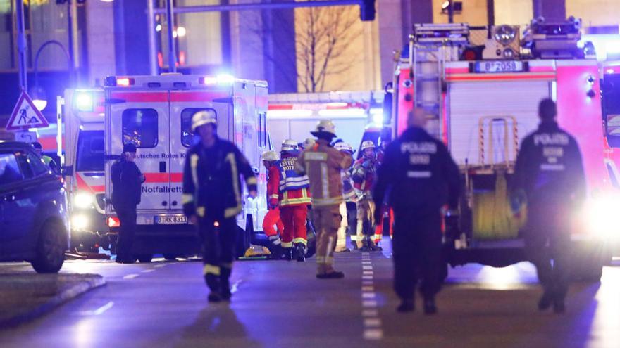 Un camión atropella a varias personas en Berlín