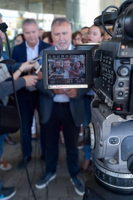 17-04-2019 LAS PALMAS DE GRAN CANARIA. Psoe presenta candidaturas 26M en la Junta Electoral Provincial de Las Palmas  | 17/04/2019 | Fotógrafo: Andrés Cruz