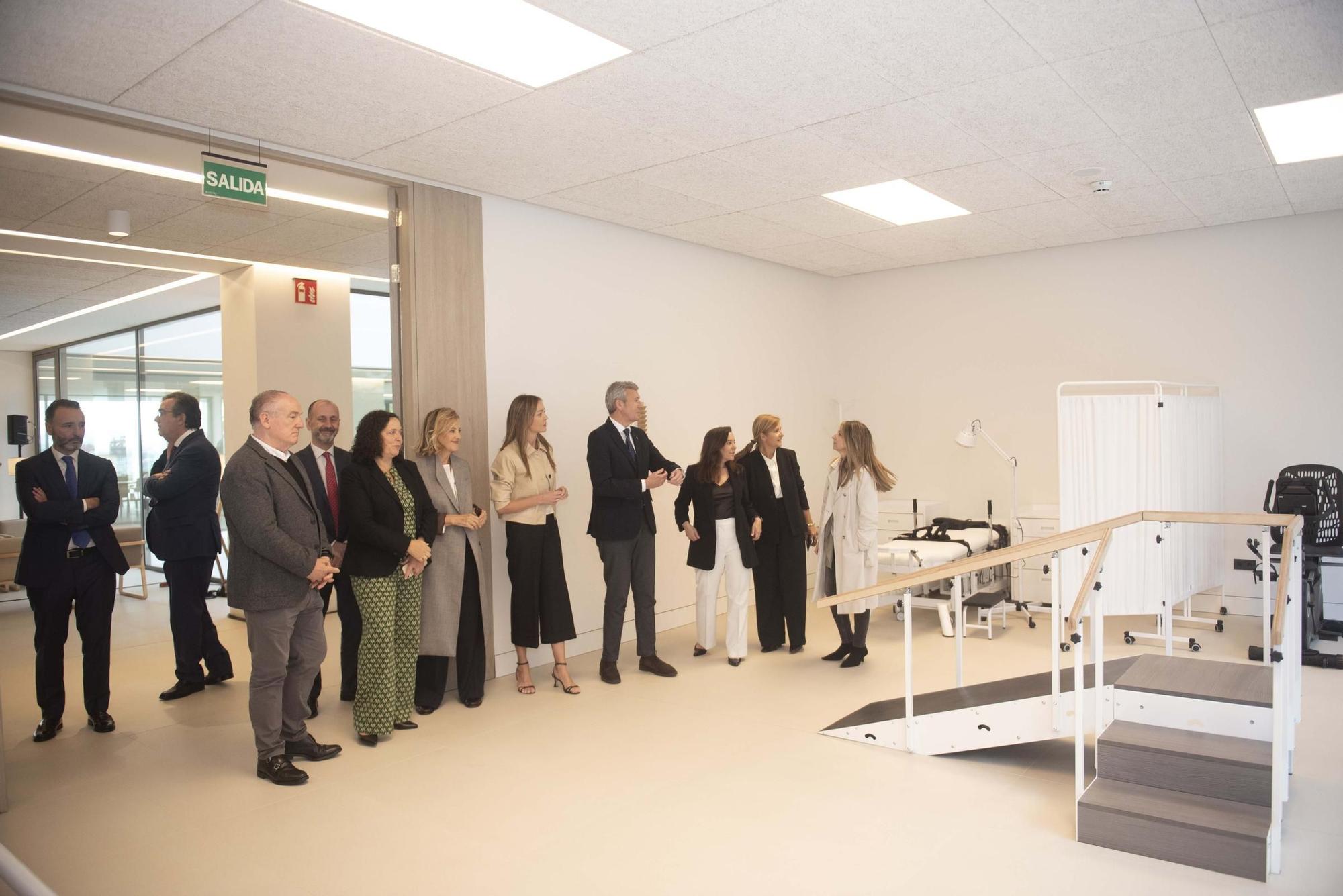 Visita a la nueva residencia de mayores de Eirís financiada por la Fundación Amancio Ortega