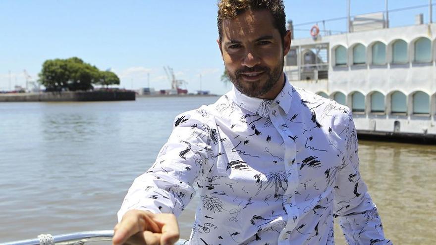 El cantante español David Bisbal.