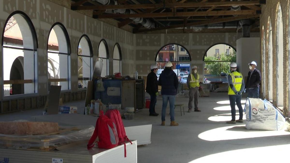 Obras retomadas en el Museu del Tèxtil
