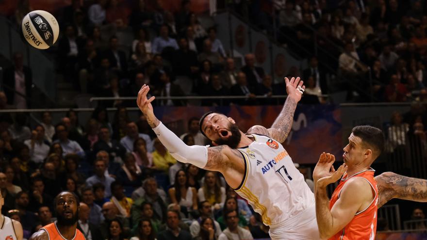 El Real Madrid - Valencia Basket de la Copa, en fotos
