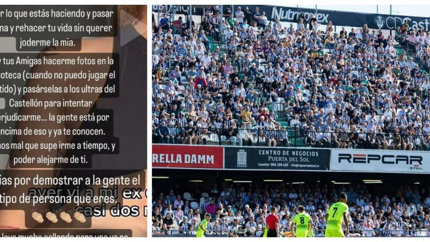 Un jugador del CD Castellón acusa a una conocida influencer de enfrentarle a la afición: &quot;No aguanto más&quot;