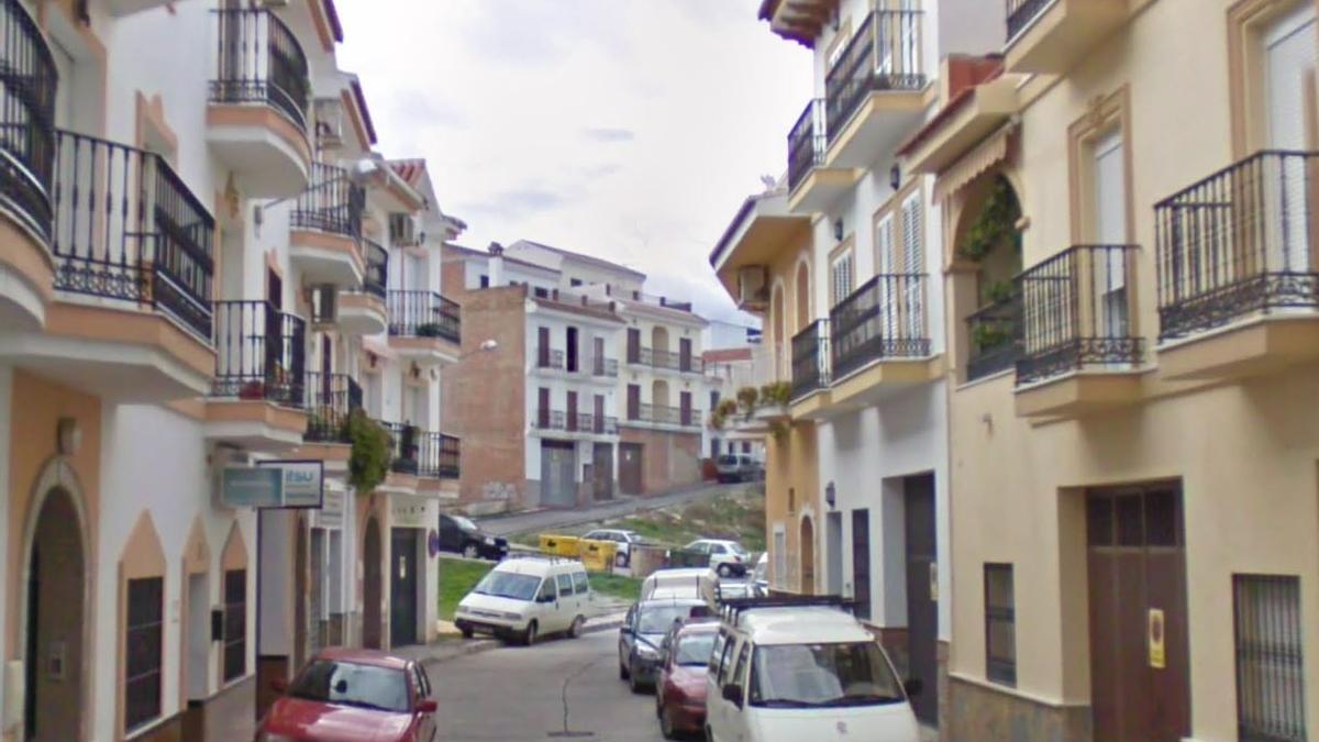 La calle Vicente Aleixandre, donde se produjo el suceso.