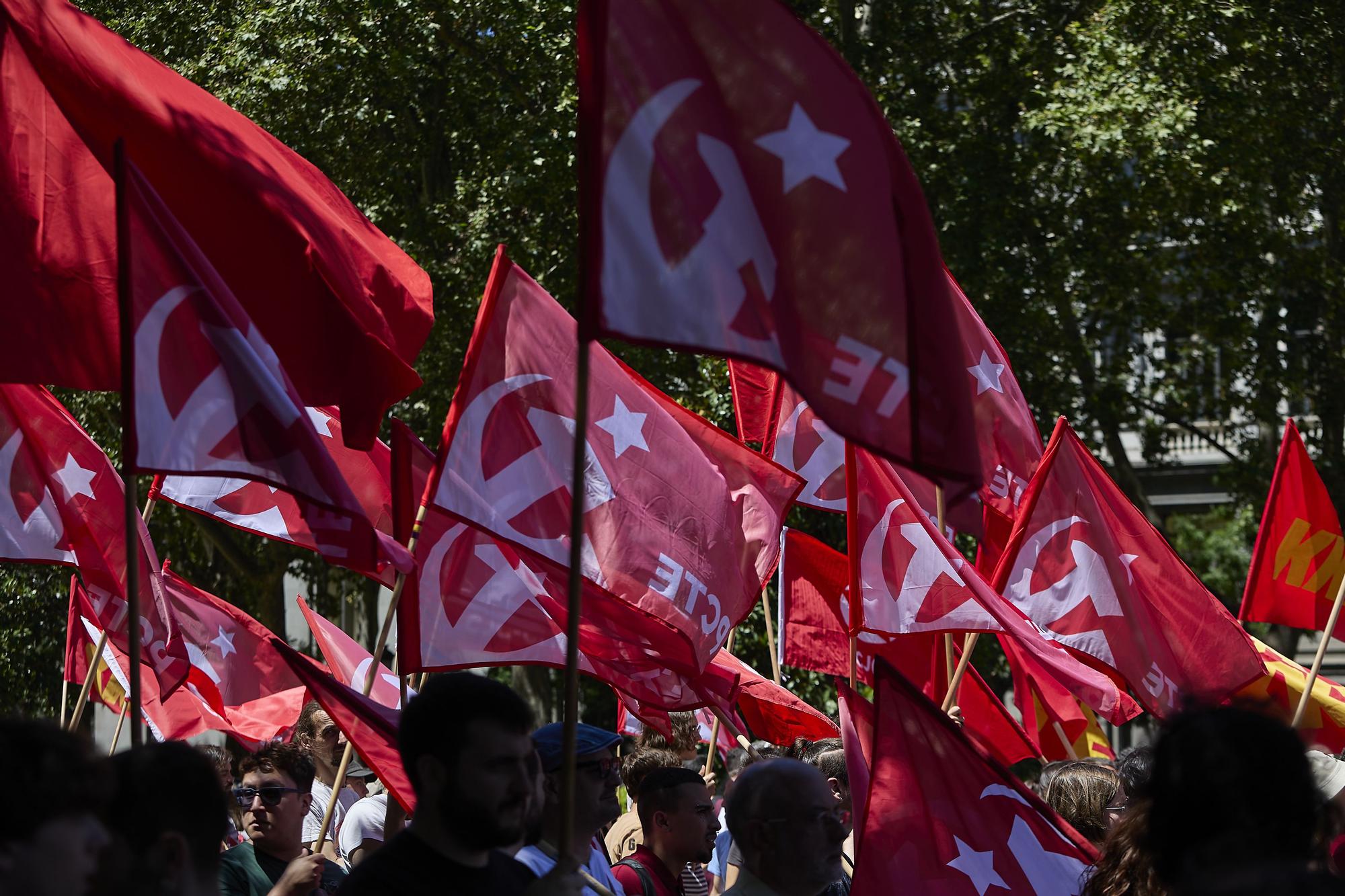 Marcha multitudinaria contra la cumbre de la OTAN en Madrid