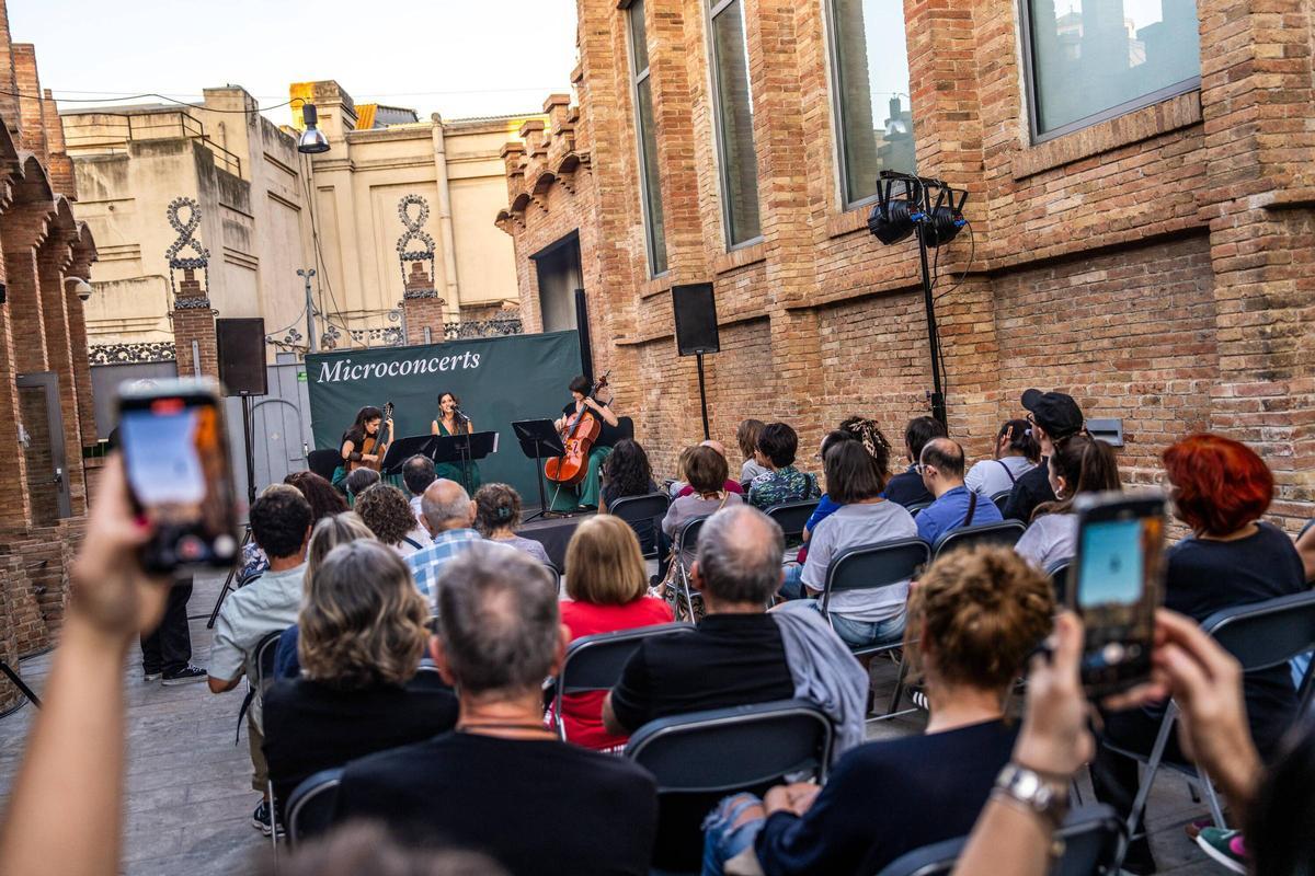 Mini concierto en Caixaforum