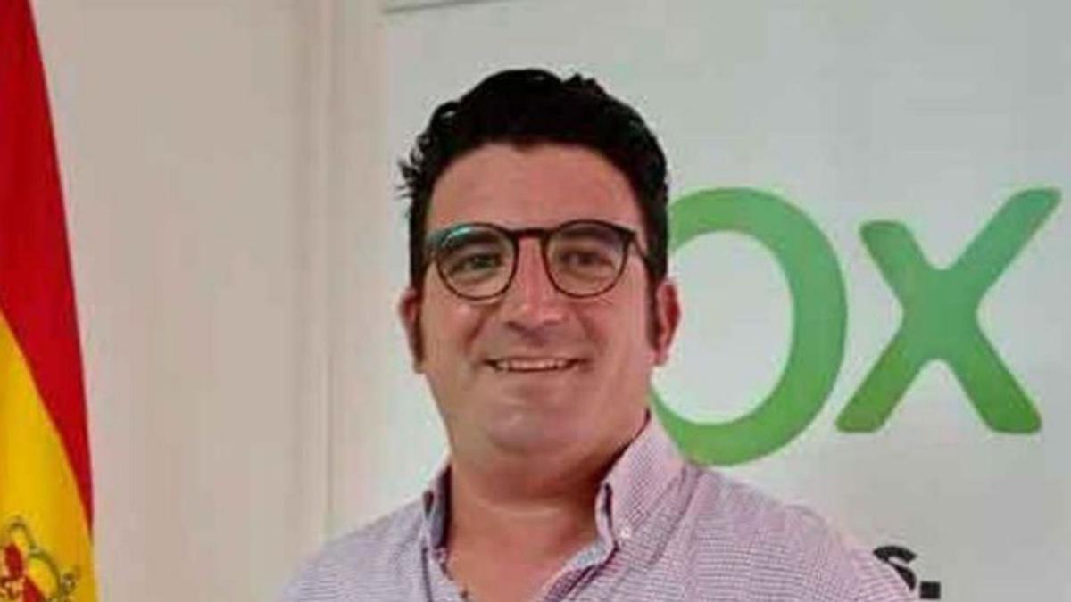El portavoz de Vox en el Consell de Mallorca, Toni Gili