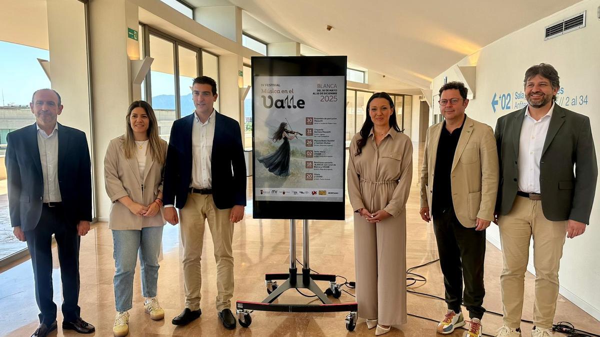 Presentación de la proxima edición del Música en el Valle-Festival Internacional de Música Clásica de Blanca
