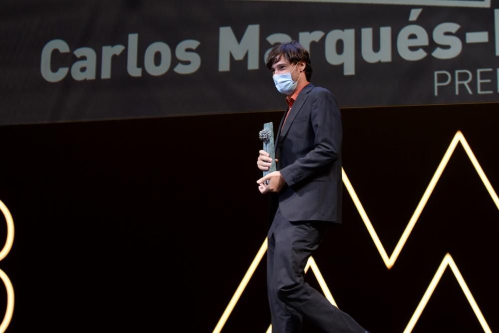 Carlos Marques-Marcet recibe el Premio Málaga Talent-La Opinión de Málaga.