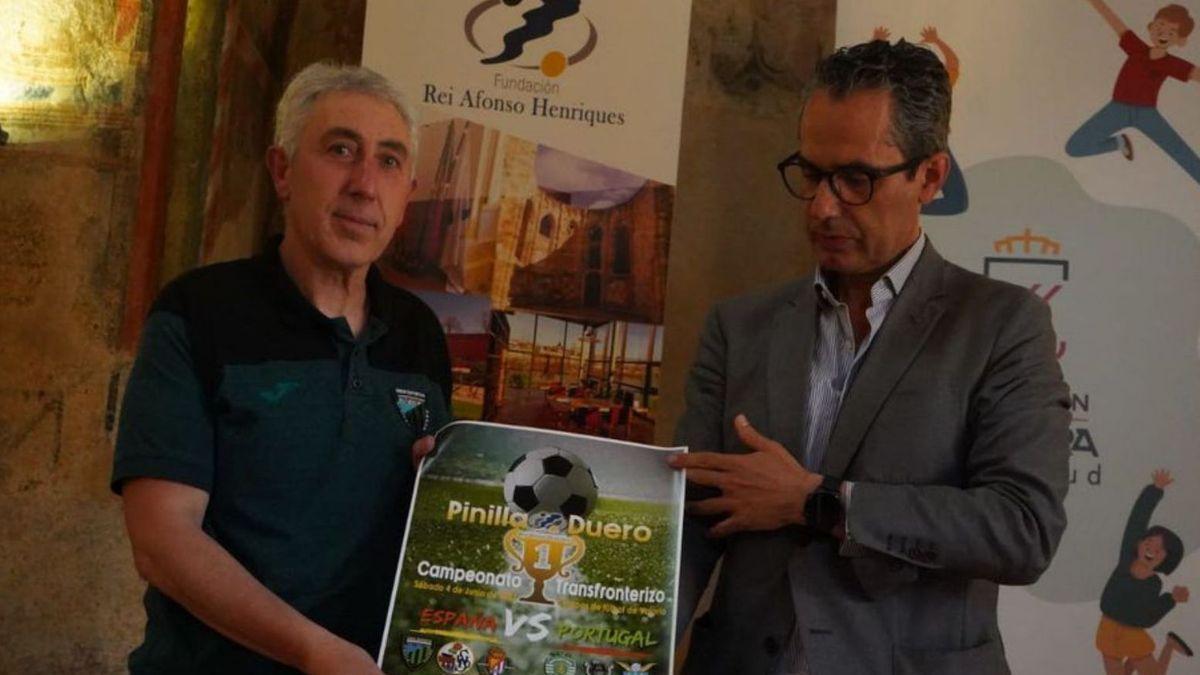 Imagen de la presentación del Campeonato Transfronterizo FRAH-UD Pinilla Duero.