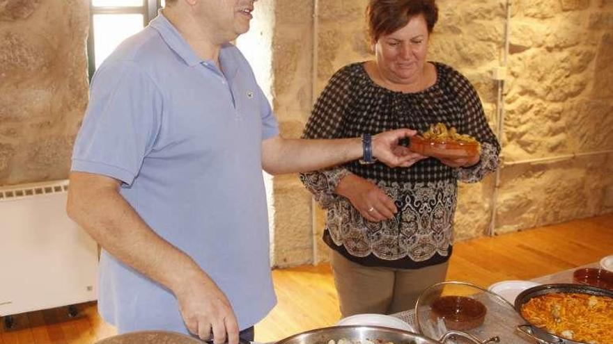 Presentación de la Festa da Ameixa el pasado miércoles. // S. Álvarez