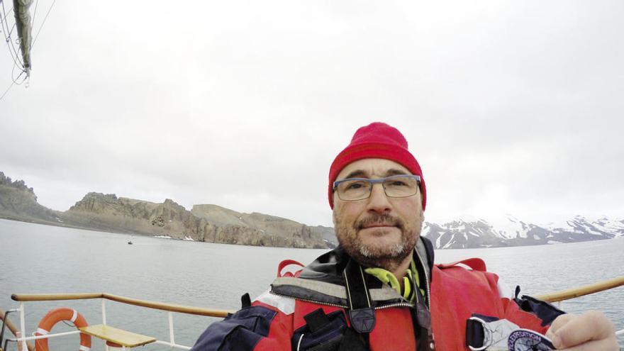 Javier Cristobo na Antártida // FdV