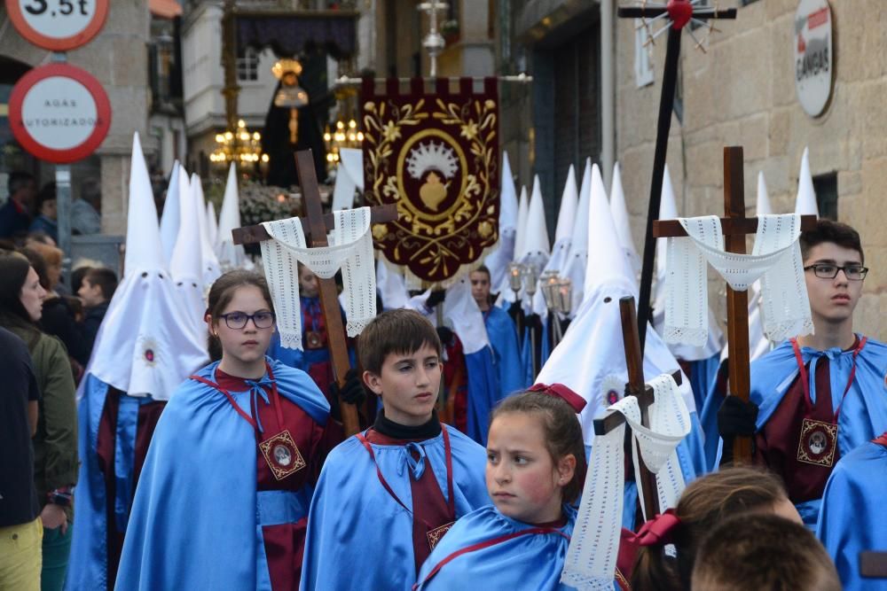 Procesión del Santo Entierro en Cangas