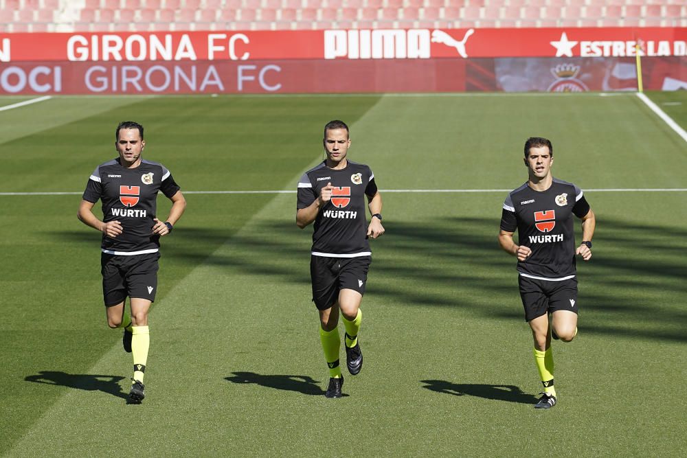 El Girona - Fuenlabrada en imatges