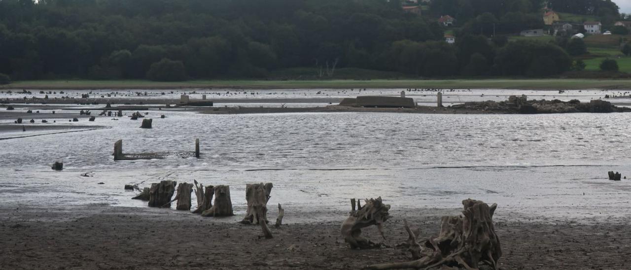 El embalse de Cecebre, en octubre pasado.  // LOC