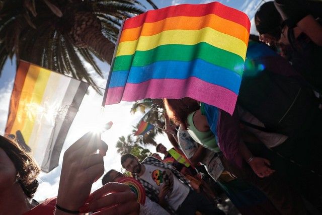 Manifestación insular del Orgullo LGTBI en Puerto de la Cruz