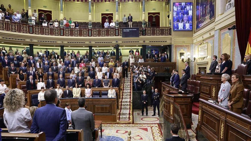 El Congreso de los Diputados guarda un minuto de silencio en recuerdo a Antonio Landeta
