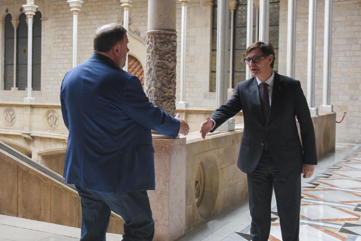 Les vies del Govern i ERC per superar l’escull de l’IRPF per als pressupostos: de l’esmena al compromís de Sánchez