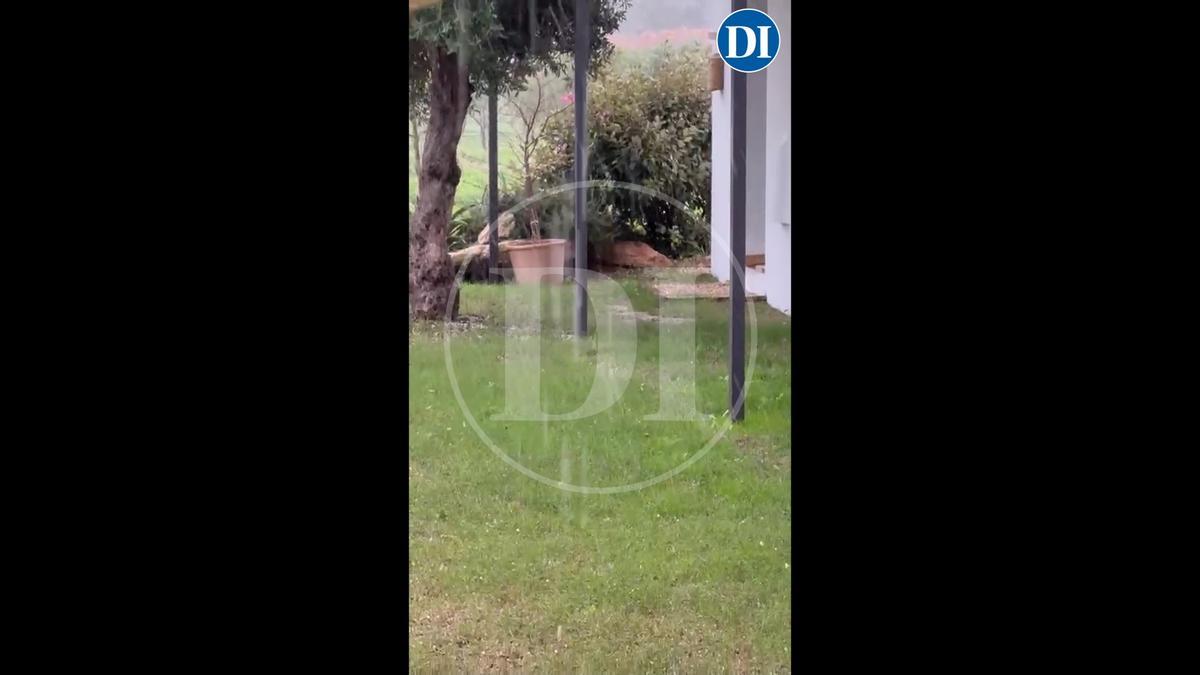 Granizo en Formentera