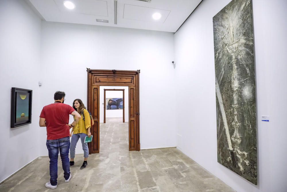 Inauguración de la exposición "40 anys de fons artìstic de la Universitat de les Illes Balears"